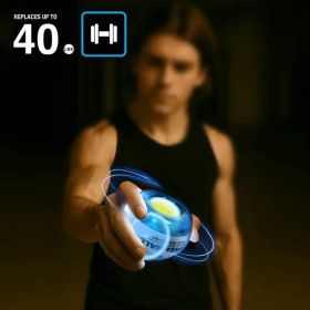 DFX Powerball Blue Gyro Exerciser – LED Lighted Wrist & Arm Strength Trainer with Dynamic Resistance DFX Powerball Blue Gyro Exerciser – LED Lighted Wrist & Arm Strength Trainer with Dynamic Resistance