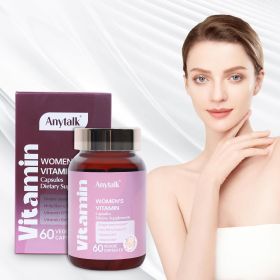 Women's Multivitamin, Multidimensional Mineral Supplement, Revitalizes Energy, Improves Mood, Nourishes Hair, Skin And Nails (Option: 1Bottle) Women's Multivitamin, Multidimensional Mineral Supplement, Revitalizes Energy, Improves Mood, Nourishes Hair, Skin And Nails (Option: 1Bottle)