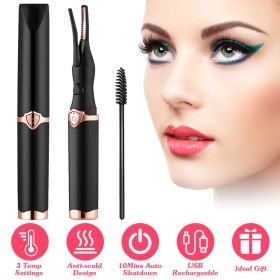 USB Rechargeable Heated Eyelash Curler & Lash Comb with 3 Heat Settings (Type: Standard) USB Rechargeable Heated Eyelash Curler & Lash Comb with 3 Heat Settings (Type: Standard)
