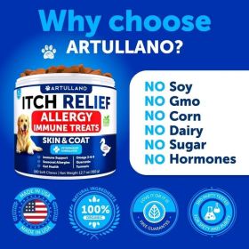 Dog Allergy Relief Chews (Brand: Artullano) Dog Allergy Relief Chews (Brand: Artullano)